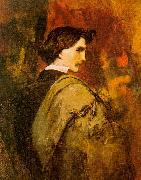 Anselm Feuerbach Self Portrait e oil on canvas
